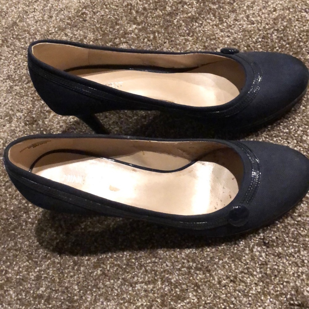 Navy Pumps Nine West - Picture 2 of 4